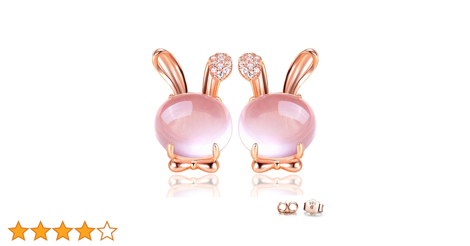 pico ボナンザローズクォーツAAA、ルビー　ミニミニアーモンドピアス K18 ルビー&ダイヤモンド│軟骨ピアス・ボディピアス 16G – PICOLLET